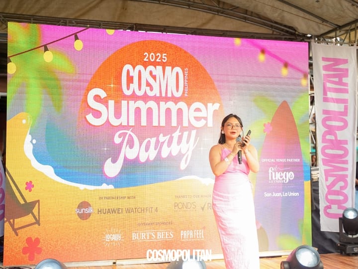 Cosmo Executive Editor Ida Aldana's welcoming remarks